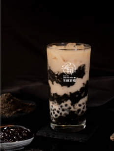 黑芝麻珍珠奶茶 - 線上點餐